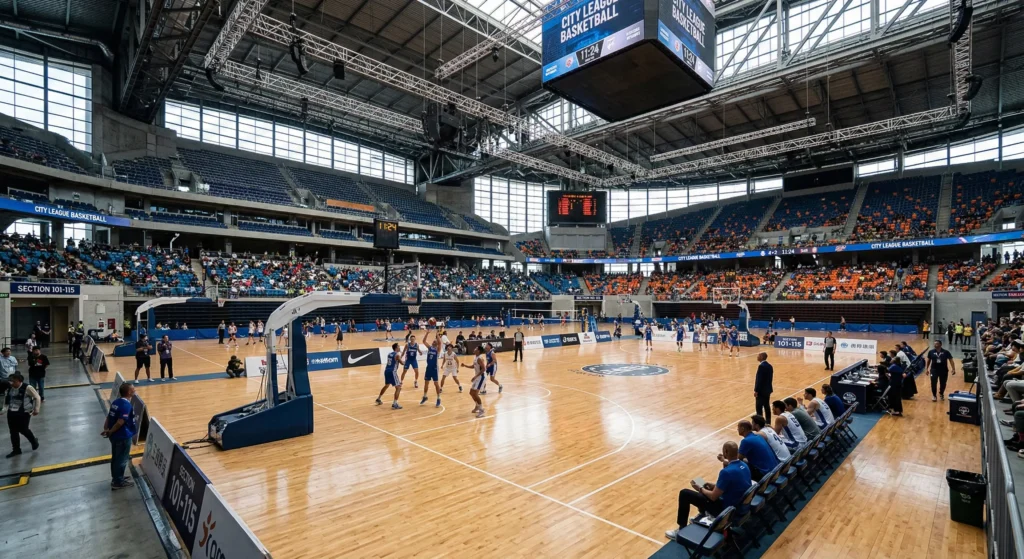 Flooring application scenarios - gymnasium