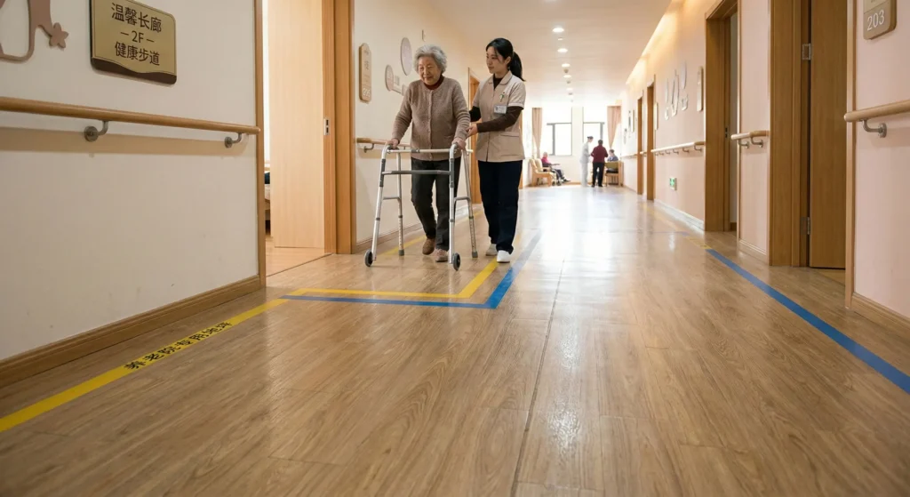 Flooring application scenarios - nursing homes