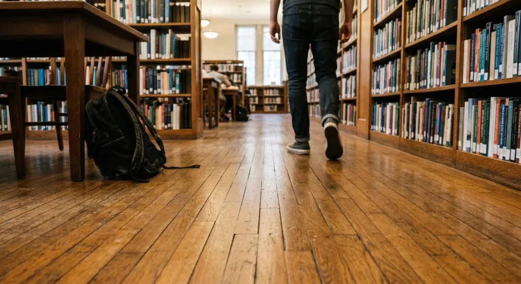 Flooring application scenarios - libraries