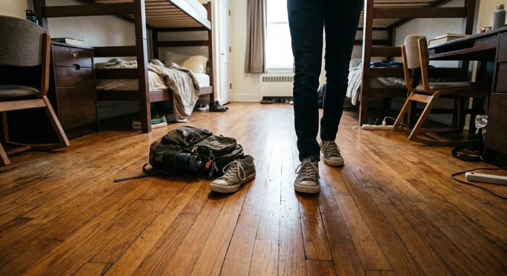 Flooring application scenarios - student dormitories