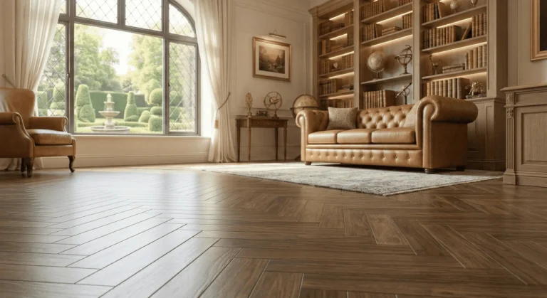 Herringbone Floor